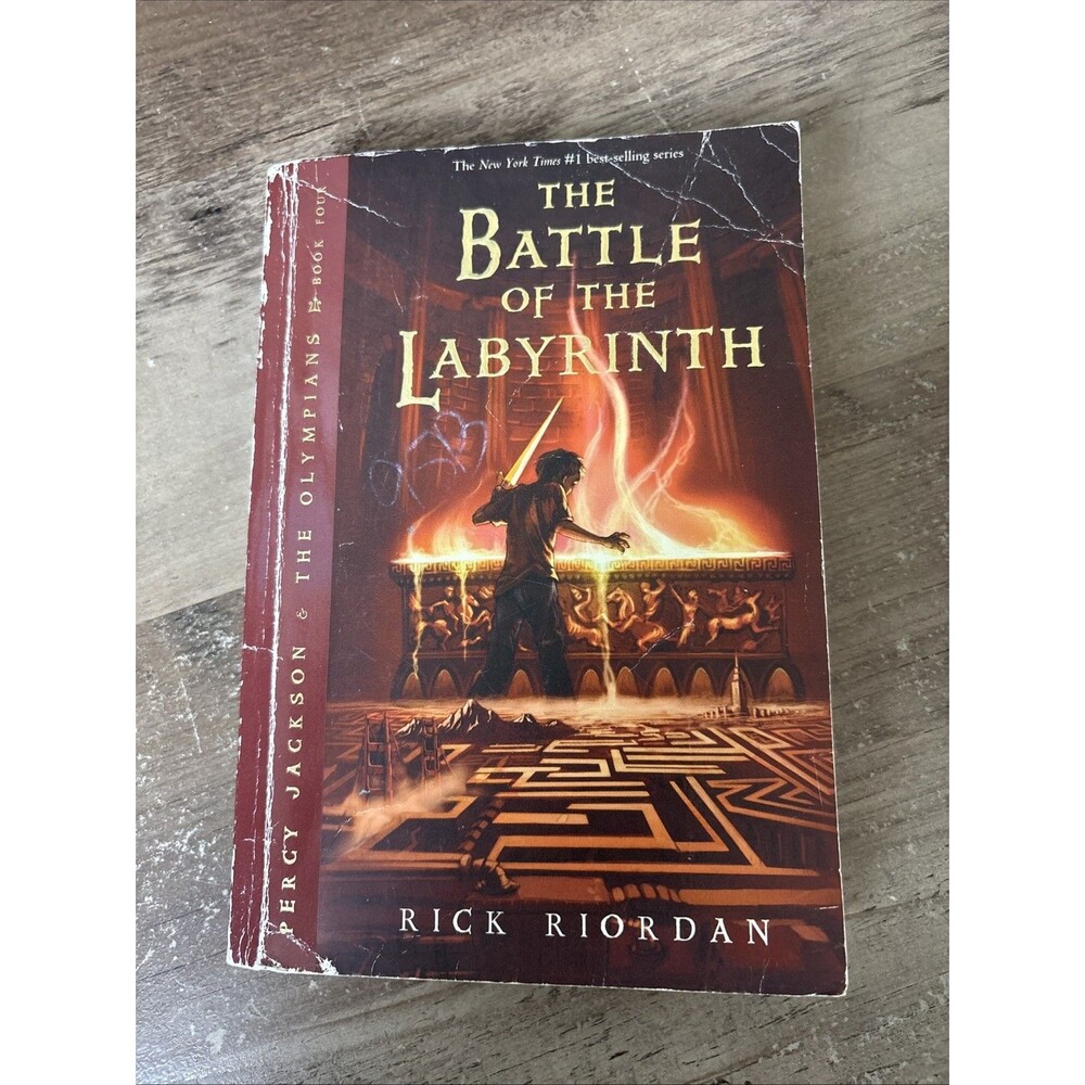 Rick Riordan: The Battle Of The Labyrinth. Paperback.